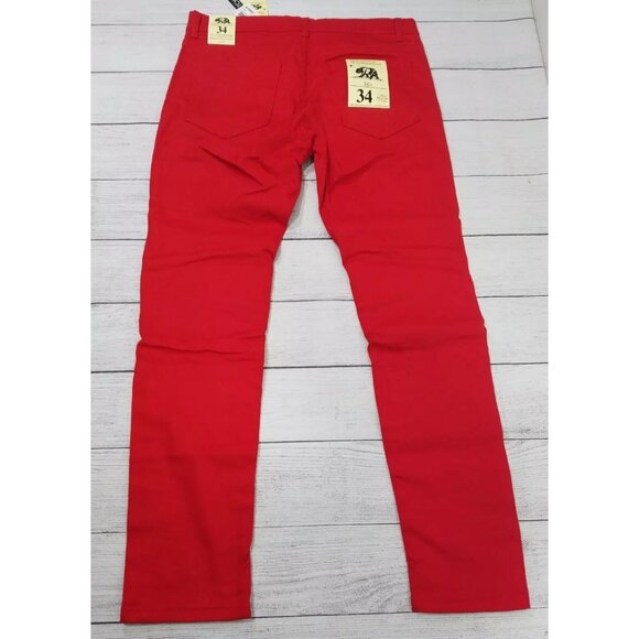 Trestles Supply Co Distressed Skinny Jeans Mens Size 34 - Picture 3 of 4